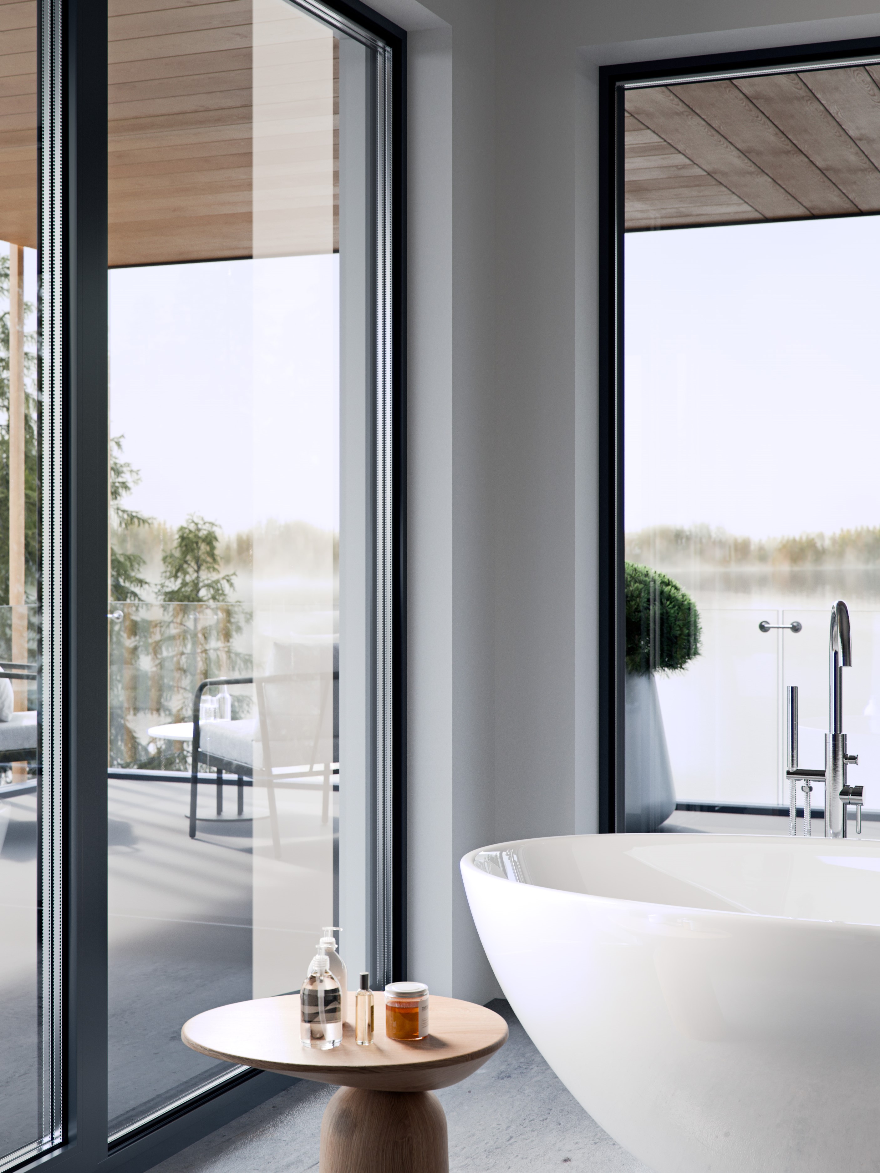 Photo Miru Evo Steel menuiserie aluminium de qualité lyon